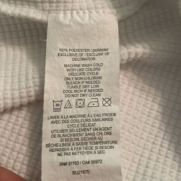 Callaway White Golf Weather Series Pullover 1/2 Zip Top Mens Size 2XL? - Picture 11 of 12